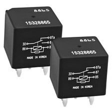 Relay 15328865 (Pack of 2) – 40A 12V 5-Pin SPDT Automotive Relay for Chevy, picture