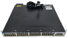 Cisco WS-C3750X-48PF-S 48-Port PoE Gigabit L3 Switch picture