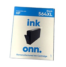 NEW onn.  564XL Black Inkjet Ink Cartridge for HP DeskJet 3520 picture