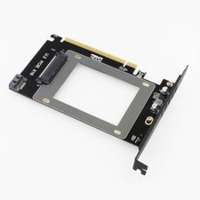 1X U.2 to PCI-E Adapter SFF-8639 NVme SATA SSD Drive Converter Board Bracket NEW picture