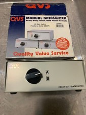 QVS CA260-2 Manual Data Switch  DB25F New picture