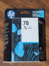 Genuine HP 78 Tri-Color Ink Print Cartridge C6578DN - New & Sealed picture