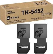 TK-5452 Toner Cartridge Kyocera Ecosys PA2600cwx Black 2-Pack Compatible BN picture
