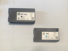 HP ink #962 xl black and #962 cyan empty cartridges  picture