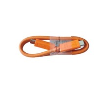 ORANGE Cable USB-C to USB-C 20in/50cm for LaCie Portable Hard Drive LRD0TU6 picture