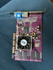 PNY GF4MX420AGP  Video Card  VCG4MX42APB TV- OUT  VGA-OUT 70AT902009105 picture