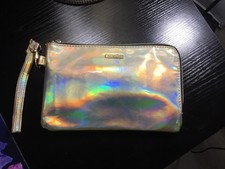 (126) Juicy Couture 7’ Charging Case Iridescent Holographic Wristlet picture