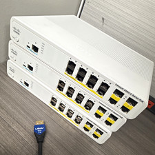 Cisco Catalyst 2960-C PoE 8-Port Gigabit L2 Managed Rack Switch USB RJ-45 picture