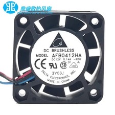 Delta AFB0412HA 4010 DC12V 0.14A 4CM 3-Wire Cooling Fan picture