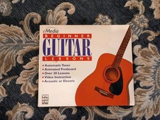 Beginner Guitar Lessons PC Mac CD ROM Acoustic Electric 30+ Lessons picture