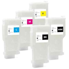  PFI 320 Ink Cartridge With Chip For Canon TM-200 205 300 305 Printers 5pcs/set picture