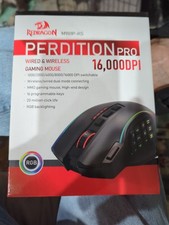 Redragon Perdition Pro 16000DPI Wire and Wireless Gaming Mouse/OPEN BOX  SEE PIC picture