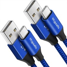 etguuds Long USB to C Cable, 12ft A C Fast Charger 12ft, Blue picture