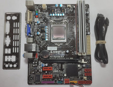 BIOSTAR H61MGC Motherboard Core I5-3570 4GB RAM, IO Shield # 2108 picture