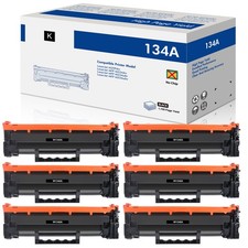 W1340A : 6PK Toner Cartridge For HP 134A LaserJet M209dw MFP M234sdn M234sdw picture