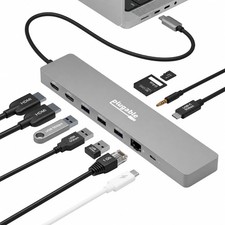 11-in-1 USB-C Hub, 100W USB-C Pass-Through picture