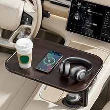 Car Desk for Laptop, Car Table & Car Tray with 360° Rotating Cup Holder, Adjusta picture
