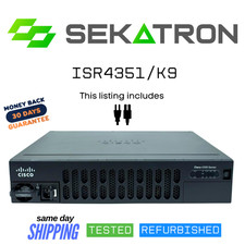 ♻️ Cisco ISR4351/K9 Gigabit Integrated Services Router / Not Affected⚡Fast Ship picture