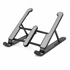 Portable Laptop Stand Adjustable Foldable Aluminum Cooling Desk Holder picture