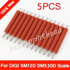 5x New Rubber Roller For DIGI SM120 SM5300 Linerless Label Balance Platen Roller picture