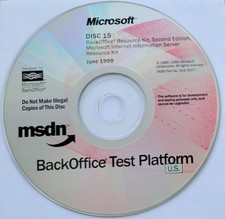 Vintage - Microsoft BackOffice Resource Kit, 2nd Edition & Internet Information picture