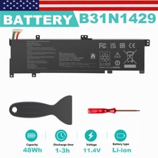 B31N1429 Battery For ASUS Vivobook K501U K501UW K501L K501LX K501LB K501UB A501 picture