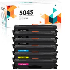 6 Pack CLT-K504S K504S Color Toner Compatible With Samsung CLX-4195N SL-C1860FW picture