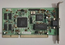 Trident 7133 ISA Graphics Card (Trident TVGA9000C, 512KB, Retro, 1993) picture
