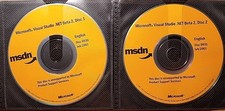 Microsoft Visual Studio .NET Install CD set w/ Product Key & License picture