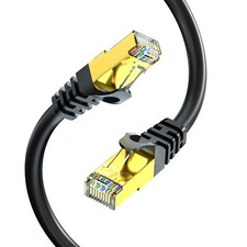 Cat7 Ethernet Cable 150ft Cat7 Outdoor Cable Triple shielding SSTP 10Gbps 600... picture