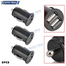 3x Dual Port USB Universal Car Fast Charger Adapter Charging For iPhone Samsung picture