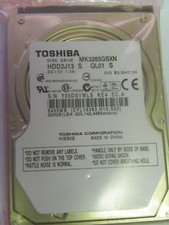 Toshiba MK3265GSXN (HDD2J13 S QL01 S) 010 B0/GH1012H Laptop 320GB 2.5