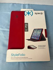 Speck IPAD 2013 Model Style Folio Red Cover Case Adjustable New NIP picture
