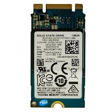 Toshiba Bg3 Ssd M.2 2242 128Gb Pcie Nvme Kbg30zmt128g 00Up650 Sss0l24702 picture