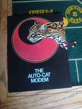 Vintage 1980 THE AUTO-CAT MODEM 1 Page Brochure NOVATION INC. picture
