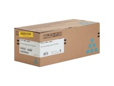 Genuine Ricoh 407654 Cyan Toner Cartridge SP C252HA picture