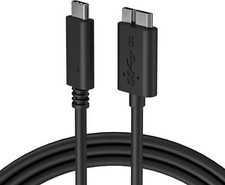USB-C to Micro-B USB 3.0 Cable Cord for Toshiba Canvio, Transcend H3 M3, LaCie picture