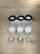 Google Wifi AC1200 Mesh WiFi System 3-Pack GJ2CQ w/ Cables & Original Box picture