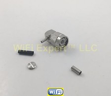 TNC Angle Male plug crimp for RG316 RG174 RG188 LMR100 cable RF Cable Connector picture