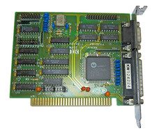 Vintage Kouwell KW-524H Multi I/O DB-25 / DE-9 (DB-9) 8-Bit ISA Card picture