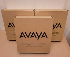 Avaya- Model J159- Corded Gigabit IP Phone- Black- New Old Stock- Lot Of 3 picture