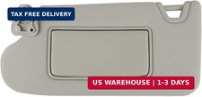 Left Driver Side Sun Visor Gray with Light, Without Sunroof Compatible with Niss picture