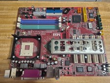 MSI 865PE Neo2-V for parts or repair..READ picture