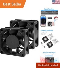 Durable 60x25mm 12V Cooling Fan - 2-Pin, High Performance for Amps picture