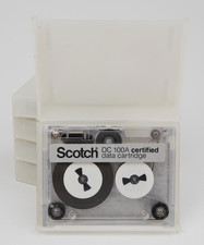 Vintage Lot of 5 Pre-Owned Scotch DC100A DC 100A Mini Data Cartridges picture