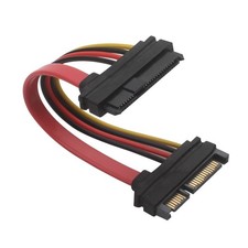 SAS to SATA SFF-8482 29 Pin to 22 Pin Extension Cable with Power Port picture