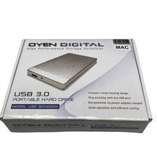 Oyen Digital U32 Shadow 1TB External Hard Drive Portable USB 3.0 Mac Open Box⁠ picture