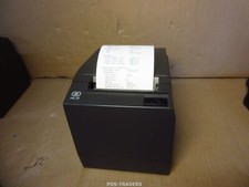NCR 7197 USB Thermal 80mm Receipt POS Thermal Printer Black - PRINTS OK + PSU picture