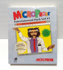 🌟SEALED 💥  RARE  1993 MICRO PROSE Entertainment Pack #1 Dr Floyd’s Desktop picture
