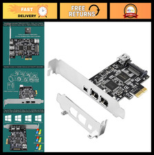 4-Port PCIe Firewire 400 Card for Windows & Mac, 3x 6Pin + 1x 4Pin, Cables Inclu picture